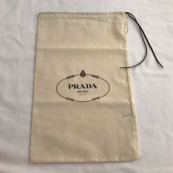 Prada Dust Bag Storage Cover Pouch 13.5" x 8.5" - Picture 1 of 7